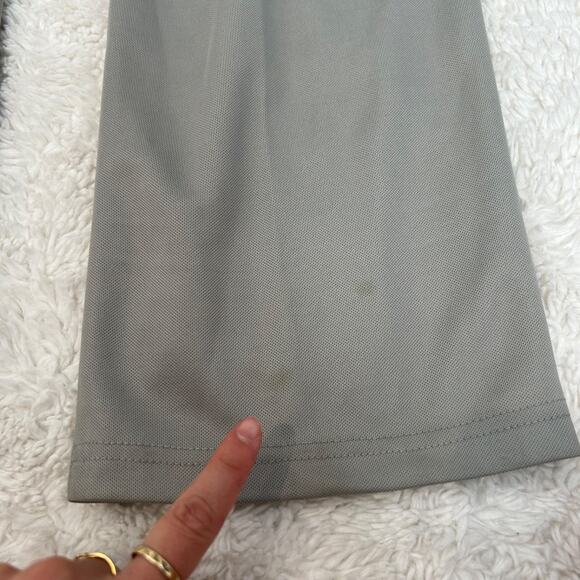 NWT Adidas Men Triple Strip Grey Baseball Pants M Athleisure Luxe Casual Workout - Picture 8 of 8